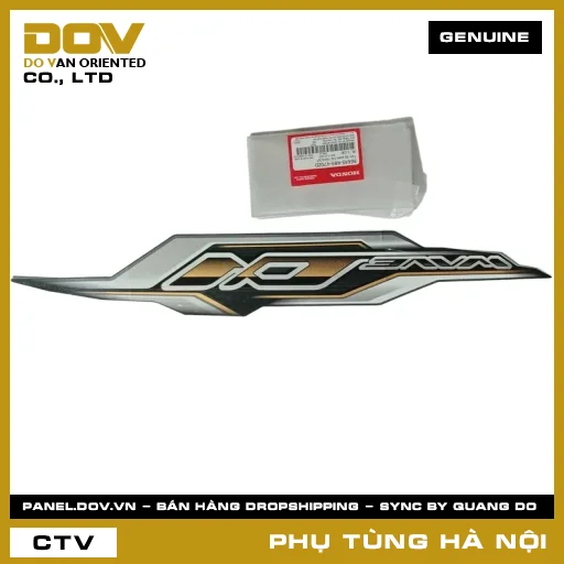 MÃ PHỤ TÙNG : 86645K89V70ZD TEM ỐP SƯỜN TRÁI *NHA76* — 86645K89V70ZD