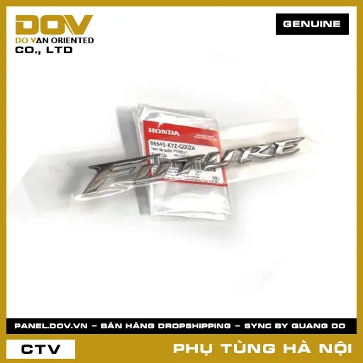 MÃ PHỤ TÙNG : 86645KYZG00ZA TEM ỐP SƯỜN *TYPE1* — 86645KYZG00ZA