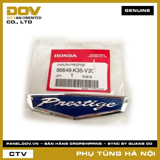 MÃ PHỤ TÙNG : 86649K35V30 TEM THƯƠNG HIỆU — 86649K35V30