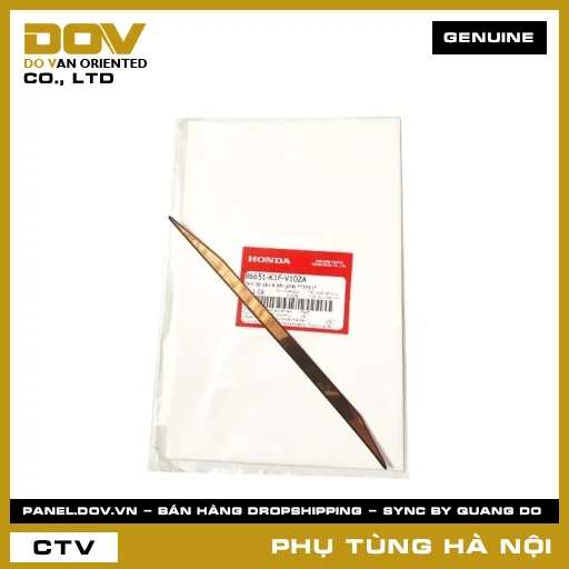 MÃ PHỤ TÙNG : 86651K1FV10ZA TEM ỐP SÀN A BÊN PHẢI *TYPE1* — 86651K1FV10ZA