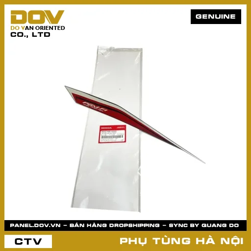 MÃ PHỤ TÙNG : 86652K90VG0ZC TEM B ỐP SƯỜN TRÁI *R340* — 86652K90VG0ZC