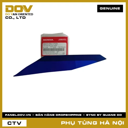 MÃ PHỤ TÙNG : 86654K56V70ZA TEM B ỐP THÂN TRÁI *R389* — 86654K56V70ZA