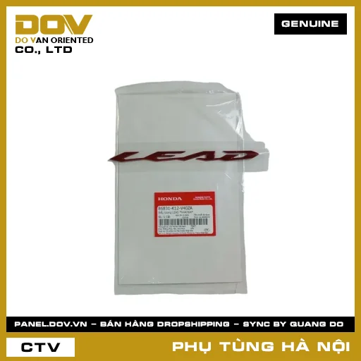 MÃ PHỤ TÙNG : 86831K12V40ZA BIỂU TƯỢNG LEAD *NHA76M* — 86831K12V40ZA