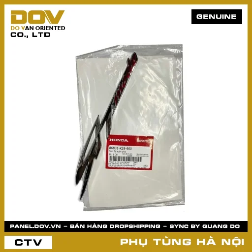 MÃ PHỤ TÙNG : 86831K29900 TEM ỐP SƯỜN PHẢI — 86831K29900