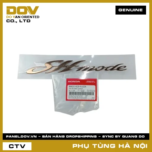 MÃ PHỤ TÙNG : 86831K29910ZA TEM ỐP SƯỜN *TYPE2* — 86831K29910ZA