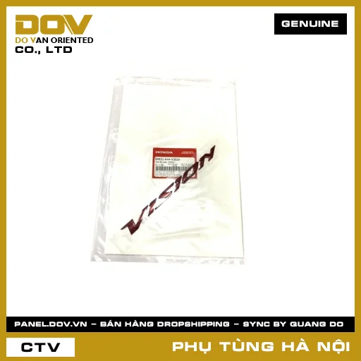 MÃ PHỤ TÙNG : 86831K44V30ZA TEM ỐP SƯỜN *TYPE1* — 86831K44V30ZA