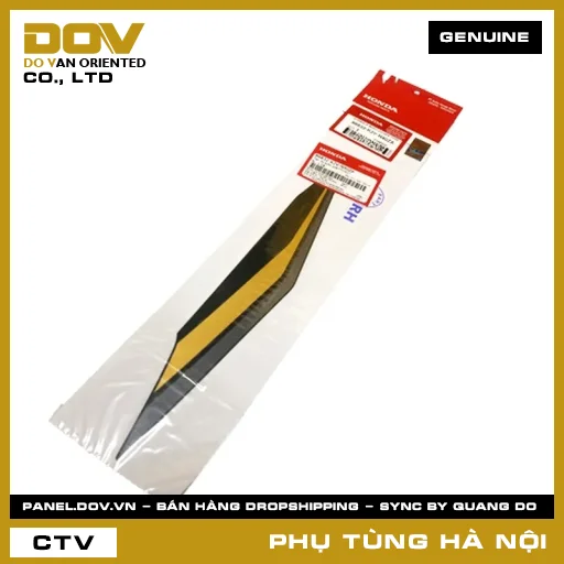 MÃ PHỤ TÙNG : 86832K2VN40ZA TEM ỐP SƯỜN PHẢI*TYPE1* — 86832K2VN40ZA