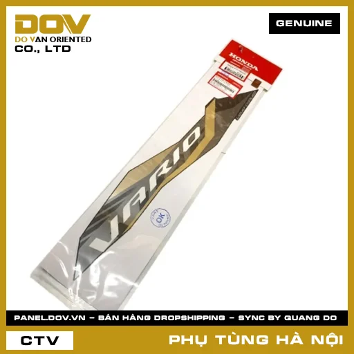 MÃ PHỤ TÙNG : 86832K2VN50ZB TEM A ỐP SƯỜN PHẢI*TYPE1* — 86832K2VN50ZB