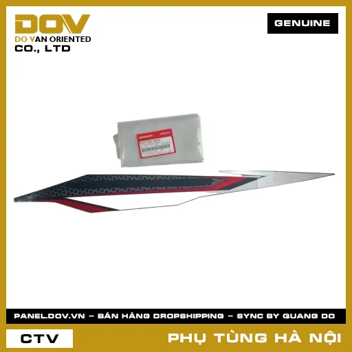 MÃ PHỤ TÙNG : 86832K66VN0ZB TEM ỐP SƯỜN TRÁI *NHB35P* — 86832K66VN0ZB