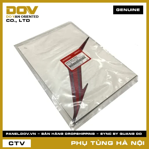 MÃ PHỤ TÙNG : 86833K66V90ZA TEM B ỐP SƯỜN PHẢI *TYPE1* — 86833K66V90ZA