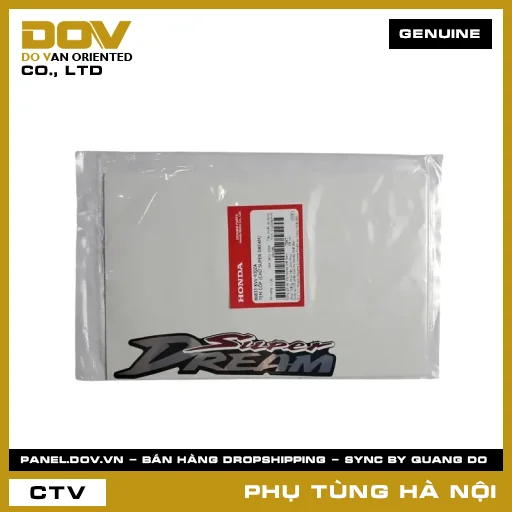 MÃ PHỤ TÙNG : 86833KVV930ZA TEM CỐP (CHỮ SUPER DREAM) — 86833KVV930ZA