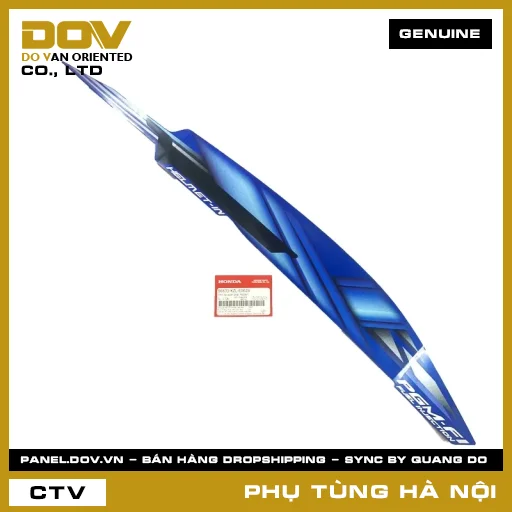 MÃ PHỤ TÙNG : 86833KZLE00ZB TEM ỐP SƯỜN PHẢI *B206* — 86833KZLE00ZB
