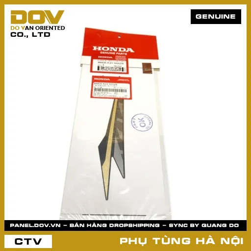 MÃ PHỤ TÙNG : 86835K2VN50ZB TEM B ỐP SƯỜN TRÁI *TYPE1* — 86835K2VN50ZB