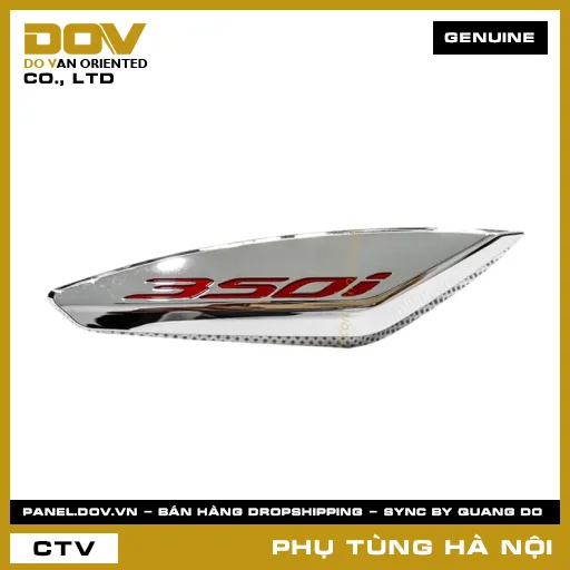 MÃ PHỤ TÙNG : 86840K1WD00ZA BIỂU TƯỢNG 350I BÊN TRÁI — 86840K1WD00ZA