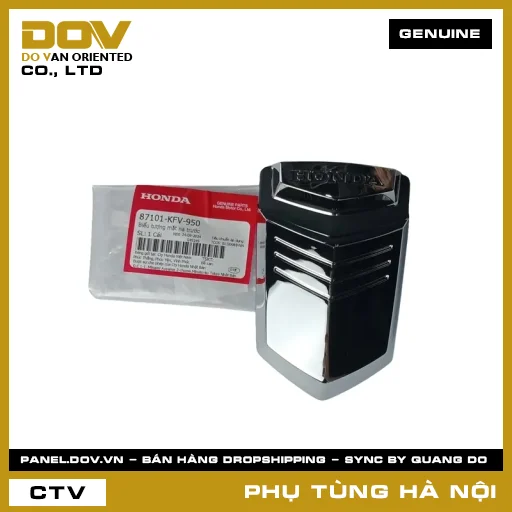 MÃ PHỤ TÙNG : 87101KFV950 BIỂU TƯỢNG MẶT NẠ TRƯỚC — 87101KFV950