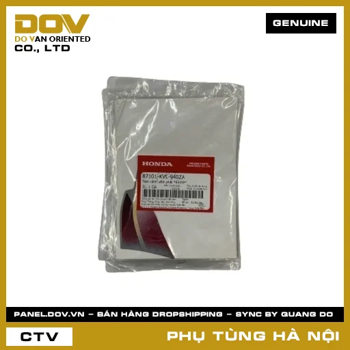 MÃ PHỤ TÙNG : 87101KVL940ZA TEM CÁNH YẾM PHẢI *R315P* — 87101KVL940ZA