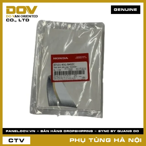 MÃ PHỤ TÙNG : 87101KVL940ZC TEM CÁNH YẾM PHẢI *NHA96P* — 87101KVL940ZC