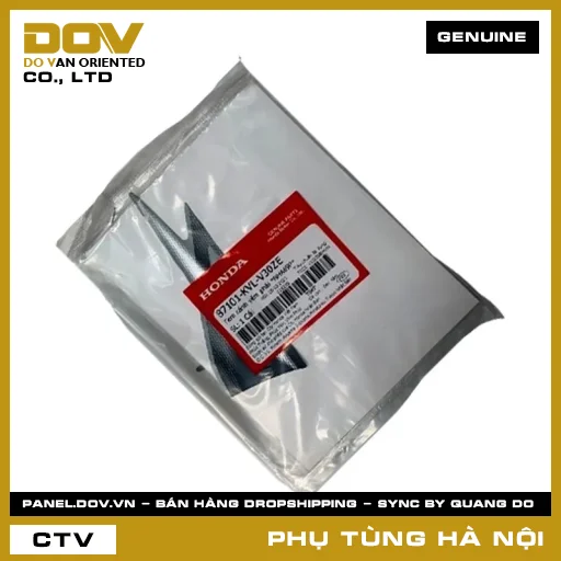MÃ PHỤ TÙNG : 87101KVLV30ZE TEM CÁNH YẾM PHẢI *NHA69P* — 87101KVLV30ZE