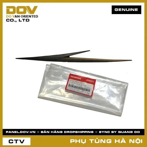 MÃ PHỤ TÙNG : 87102KVGV20ZA TEM ỐP ĐÈN FA TRƯỚC TRÁI *NHA6 — 87102KVGV20ZA