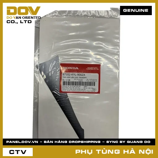 MÃ PHỤ TÙNG : 87102KYL900ZA TEM CÁNH YẾM TRÁI *NHA69P* — 87102KYL900ZA