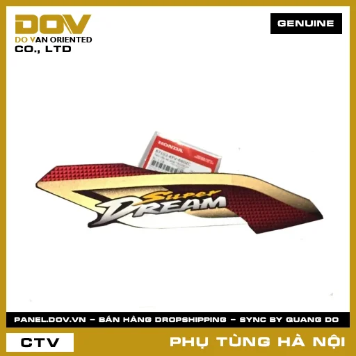 MÃ PHỤ TÙNG : 87103KFV660ZC TEM CỐP XE PHẢI *R150CU* — 87103KFV660ZC