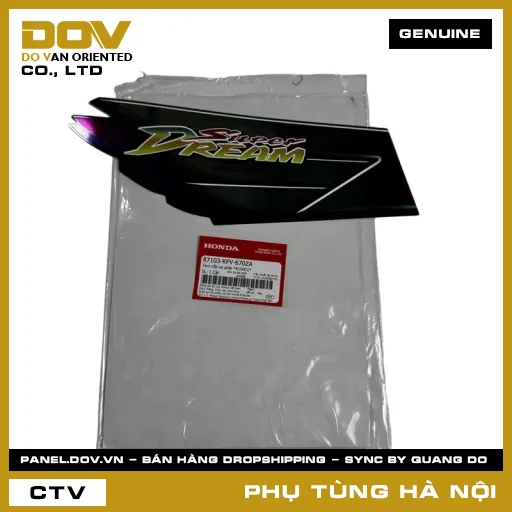MÃ PHỤ TÙNG : 87103KFV670ZA TEM CỐP XE PHẢI *R150CU* — 87103KFV670ZA