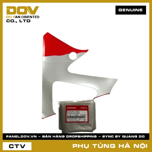 MÃ PHỤ TÙNG : 87103KTL670ZA TEM ỐP YẾM PHẢI *PB373M* — 87103KTL670ZA