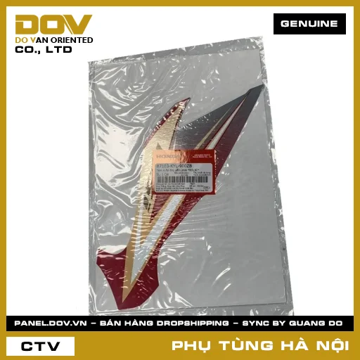 MÃ PHỤ TÙNG : 87103KYL900ZB TEM A ỐP ỐNG YẾM PHẢI *R313C* — 87103KYL900ZB