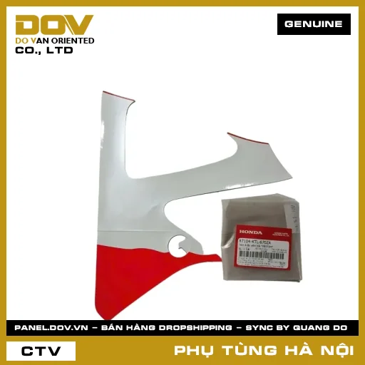MÃ PHỤ TÙNG : 87104KTL670ZA TEM A ỐP YẾM TRÁI *PB373M* — 87104KTL670ZA