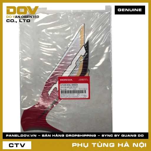 MÃ PHỤ TÙNG : 87104KVL940ZA TEM A ỐP YẾM TRÁI *R315P* — 87104KVL940ZA