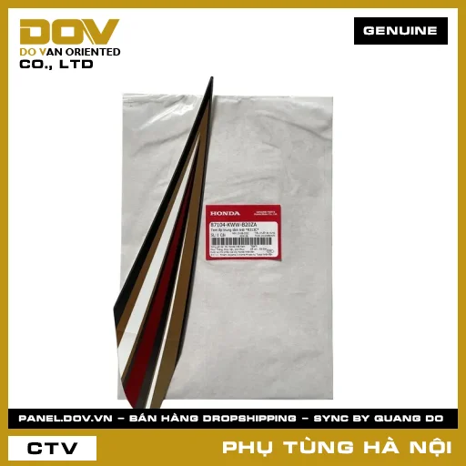 MÃ PHỤ TÙNG : 87104KWWB20ZA TEM ỐP TRUNG TÂM TRÁI *R313C* — 87104KWWB20ZA