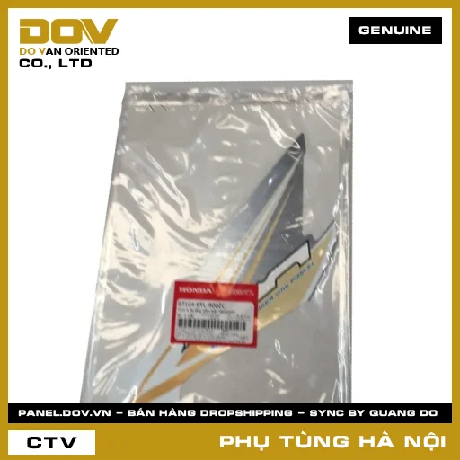 MÃ PHỤ TÙNG : 87104KYL900ZC TEM A ỐP ỐNG YẾM TRÁI *NHA96P* — 87104KYL900ZC