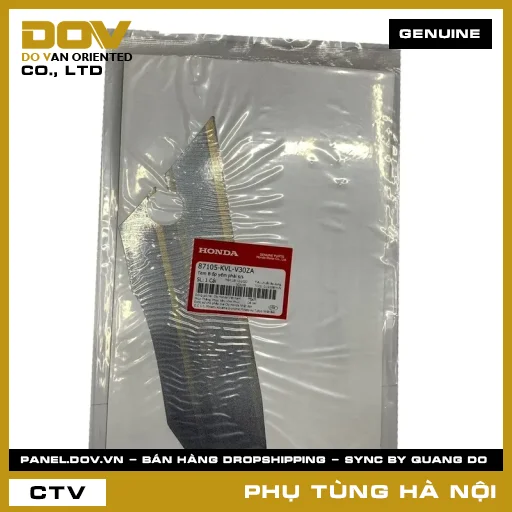 MÃ PHỤ TÙNG : 87105KVLV30ZA TEM B ỐP YẾM PHẢI S/S — 87105KVLV30ZA