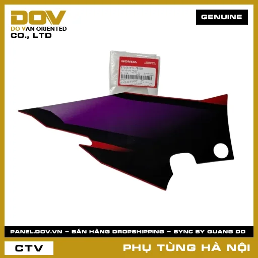 MÃ PHỤ TÙNG : 87106KTL780ZB TEM CỐP PHẢI *R263* — 87106KTL780ZB