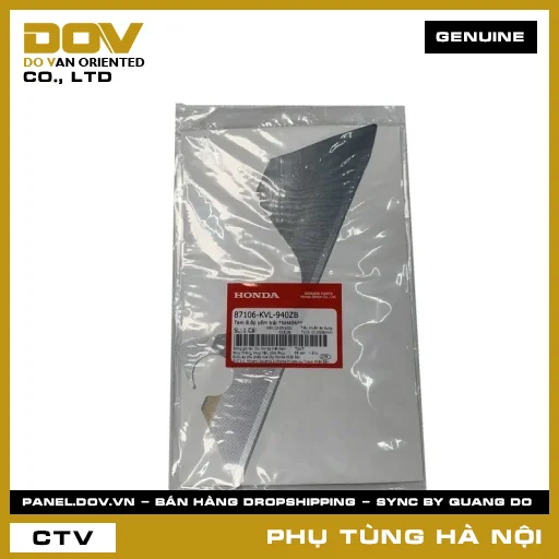 MÃ PHỤ TÙNG : 87106KVL940ZB TEM B.ỐP YẾM TRÁI *NHA96P* — 87106KVL940ZB