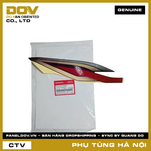 MÃ PHỤ TÙNG : 87107KFV950ZA TEM ĐUÔI SAU PHẢI R150F — 87107KFV950ZA