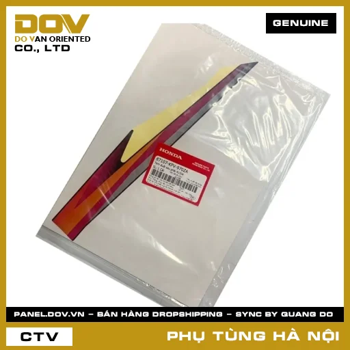 MÃ PHỤ TÙNG : 87107KFV970ZA TEM ĐUÔI SAU PHẢI R150K — 87107KFV970ZA