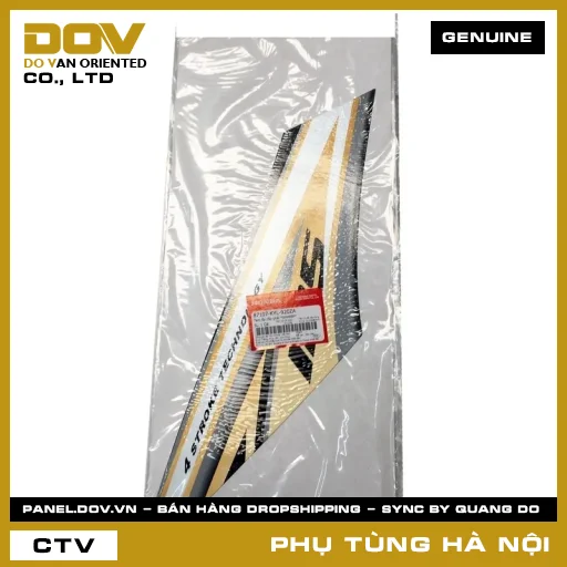 MÃ PHỤ TÙNG : 87107KYL920ZA TEM ỐP CỐP PHẢI *NHA69P* — 87107KYL920ZA
