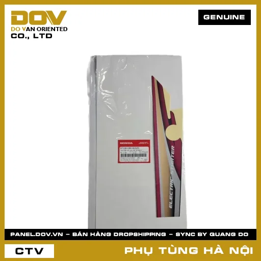 MÃ PHỤ TÙNG : 87108GBGB20ZD TEM CHẮN BÙN SAU TRÁI *R150CU* — 87108GBGB20ZD