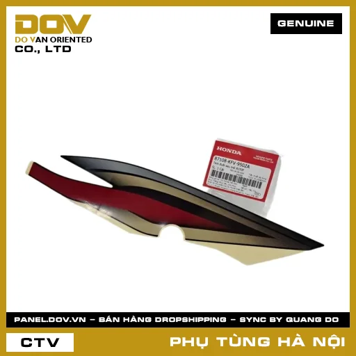 MÃ PHỤ TÙNG : 87108KFV950ZA TEM ĐUÔI SAU TRÁI R150F — 87108KFV950ZA