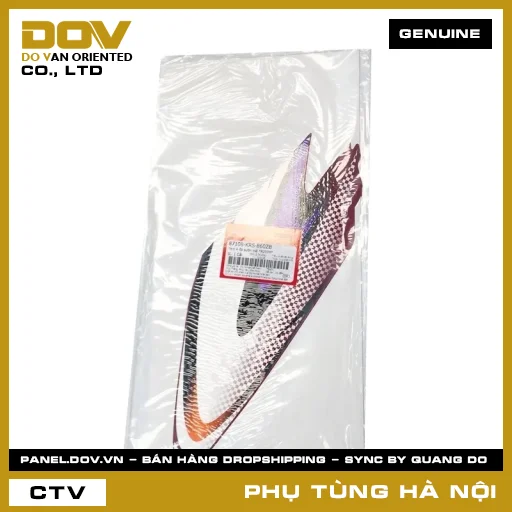 MÃ PHỤ TÙNG : 87108KRS860ZB TEM A ỐP SƯỜN TRÁI *R203M* — 87108KRS860ZB