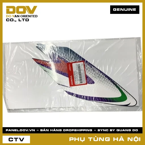 MÃ PHỤ TÙNG : 87108KRS860ZC TEM A ỐP SƯỜN TRÁI *B142P* — 87108KRS860ZC
