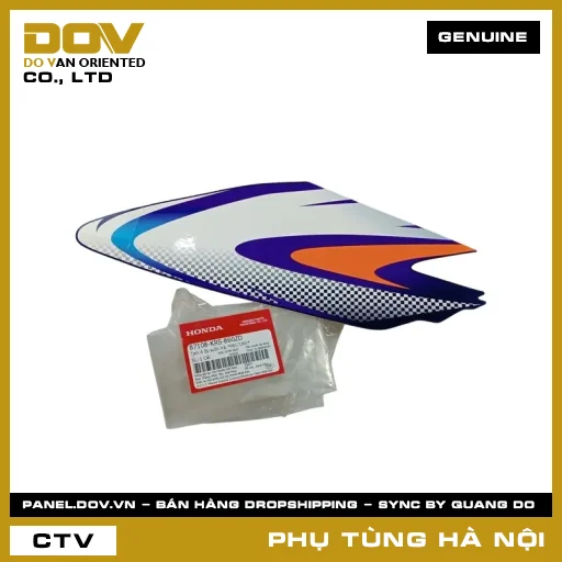 MÃ PHỤ TÙNG : 87108KRS860ZD TEM A ỐP SƯỜN TRÁI *PB171MU* — 87108KRS860ZD