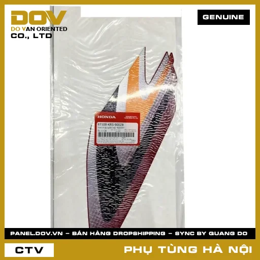 MÃ PHỤ TÙNG : 87108KRS900ZB TEM A ỐP SƯỜN TRÁI *R203M* — 87108KRS900ZB