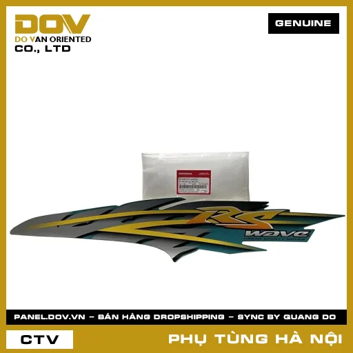 MÃ PHỤ TÙNG : 87108KTL640ZE TEM ỐP SƯỜN TRÁI *BG132M* — 87108KTL640ZE