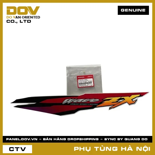 MÃ PHỤ TÙNG : 87108KTL780ZA TEM A ỐP SƯỜN TRÁI *NH193P* — 87108KTL780ZA