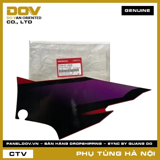 MÃ PHỤ TÙNG : 87108KTL780ZB TEM A ỐP SƯỜN TRÁI *R263* — 87108KTL780ZB