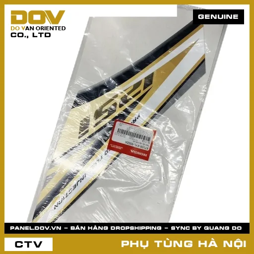 MÃ PHỤ TÙNG : 87108KYL900ZA TEM ỐP CỐP TRÁI S/S — 87108KYL900ZA