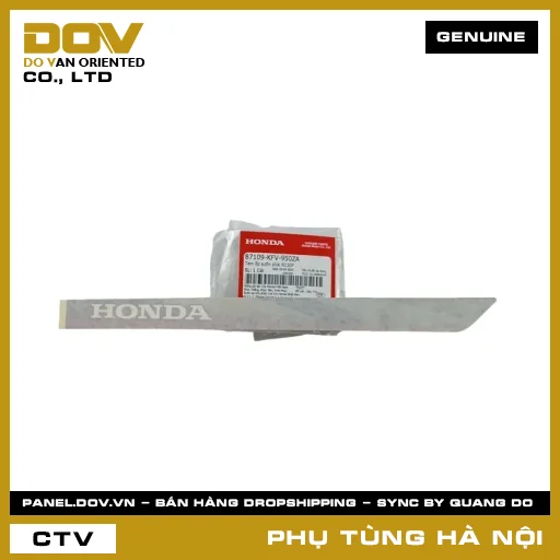 MÃ PHỤ TÙNG : 87109KFV950ZA TEM ỐP SƯỜN PHẢI R150F — 87109KFV950ZA