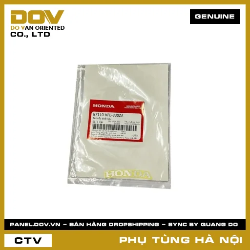 MÃ PHỤ TÙNG : 87110KFL830ZA TEM ỐP ĐUÔI SAU — 87110KFL830ZA